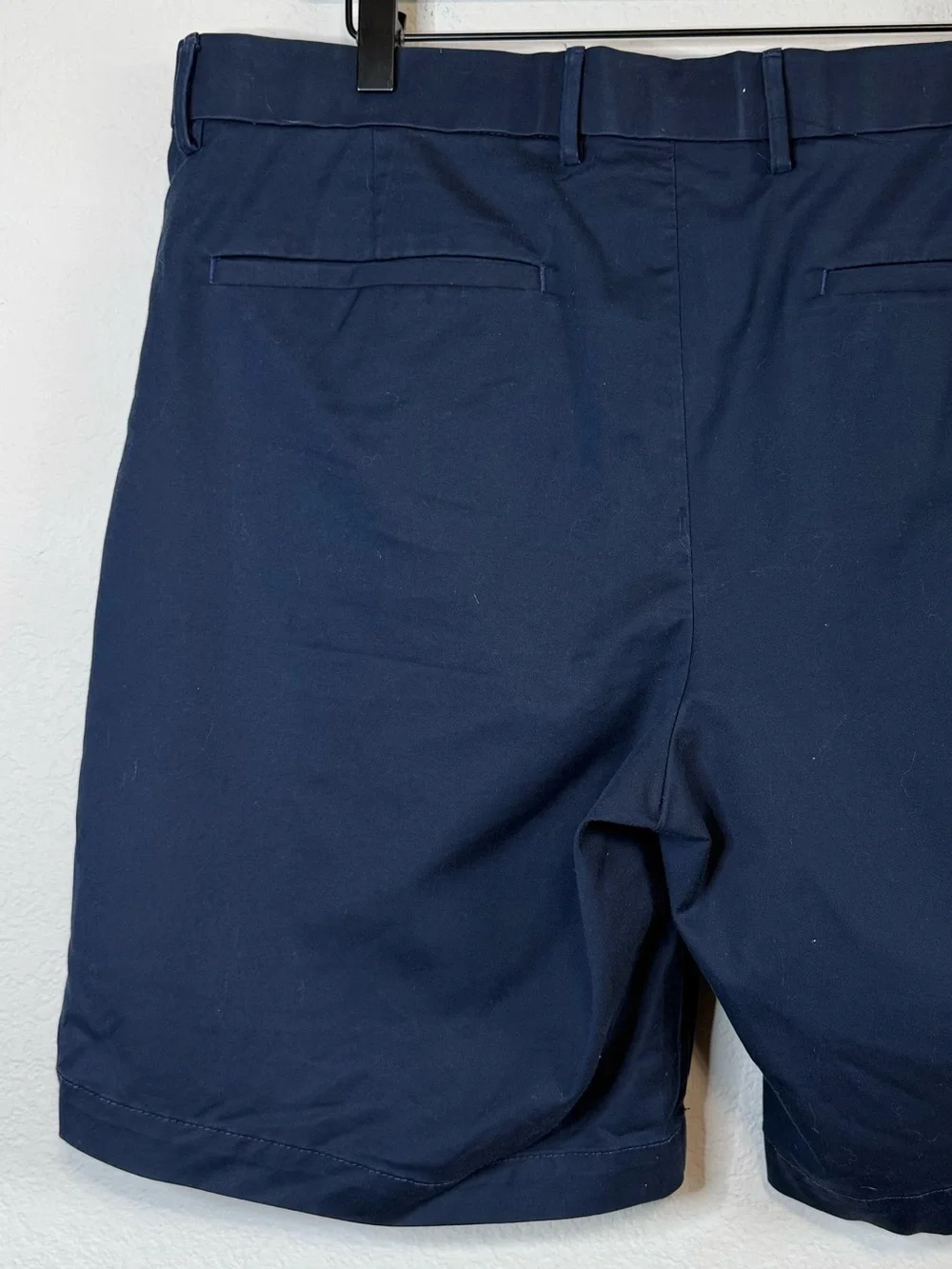 Banana Republic Core Temp Short Navy Blue 9” Mens Casual Preppy Shorts Size 36